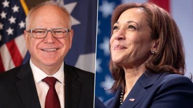 US Presidential Election 2024: Kamala Harris Picks Minnesota Governor Tim Walz As Running Mate