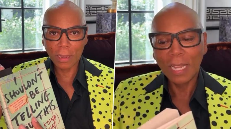 Drag Artiste RuPaul Joins Viral ‘Very Demure, Very Mindful’ TikTok Trend to Show How He Reads a Book (Watch Video)