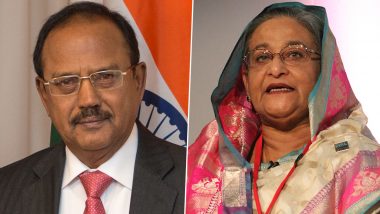 Indian Security Agencies Escort Former Bangladesh PM Sheikh Hasina to Safe Location After Meeting With NSA Ajit Doval: Reports