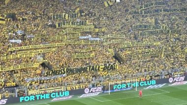 Bundesliga 2024–25: Borussia Dortmund Fans Protest Their Club’s Sponsorship Deal With Germany Arms Manufacturer Rheinmetall