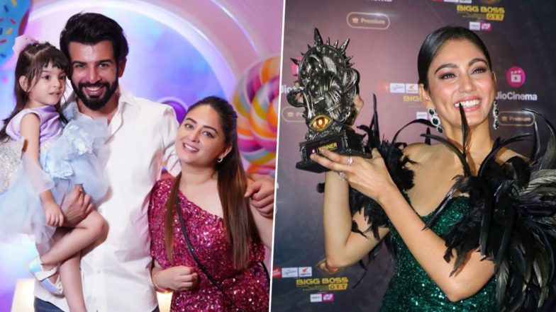 Sana Makbul Makes First Public Appearance After Winning ‘Bigg Boss OTT 3’, Attends Jay Bhanushali and Mahhi Vij’s Daughter Tara’s Birthday Party (Watch Video)