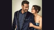 Kajol Turns 50! Ajay Devgn Celebrates His Wife&rsquo;s Infinite Love and Contagious Laughter on Her Birthday (View Pic)