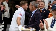 ENG vs SL 2nd Test 2024: Joe Root Surpasses Alastair Cook&rsquo;s Record of Most Test Centuries for England, Embraces Father at Lord&rsquo;s Cricket Ground