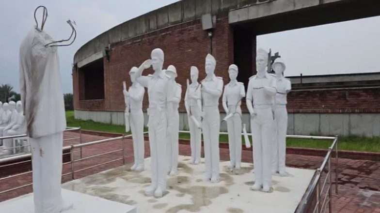 Bangladesh: Statues Depicting Atrocities, Pakistan’s Surrender in 1971 War Vandalised at Shaheed Memorial Complex in Mujibnagar (See Pics and Video)