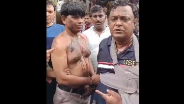 Virar: Tuition Teacher Stripped, Paraded for ‘Misbehaving' With Girl Students; Police Assure Action (Watch Video)