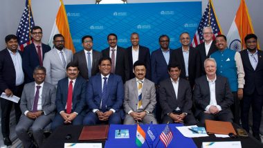 MK Stalin in US: Tamil Nadu Government Signs MoU With Nokia, PayPal, Microchip; Aims Financial Boost in State (See Pics)