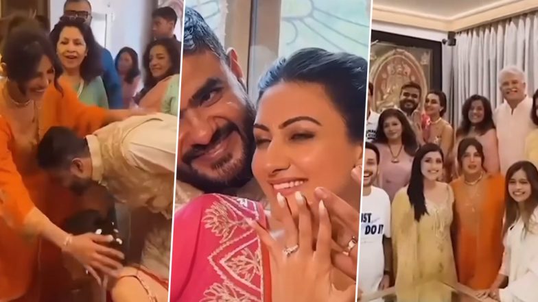 Inside Video: Priyanka Chopra Jonas Blesses Her Newlywed Siddharth Chopra and Sister-in-Law Neelam Upadhyaya