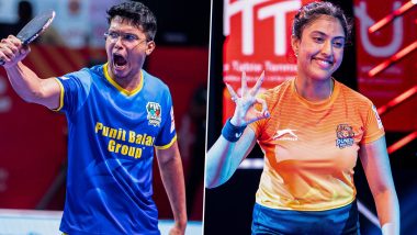 UTT 2024: Jeet Chandra Stuns Sharath Kamal, Ayhika Mukherjee Beats Bernadette Szocs As Bengaluru Smashers and Puneri Paltan Register Win Day 2 Encounters