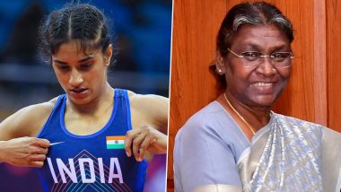 Vinesh Phogat Disqualified From Paris Olympics 2024: Wrestler Remains Champion in Hearts of 1.4 Billion People, Says President Droupadi Murmu