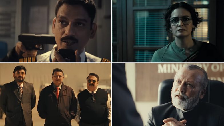 ‘IC 814 – The Kandahar Hijack’ Trailer: Vijay Varma Impresses As Captain Sharan Dev in Netflix’s Real-Life Drama Co-Starring Naseeruddin Shah (Watch Video)