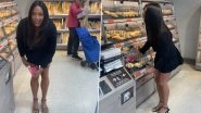 British Influencer Chloe Lopez Goes &lsquo;Full Commando&rsquo; at Spanish Supermarket and Leaves Underwear Behind, Netizens Urge Her To Leave Spain (Watch Viral Videos)