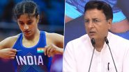 Vinesh Phogat Disqualified From Paris Olympics 2024: When PM Narendra Modi Can Stop Russia-Ukraine War, Why Can’t He Ensure Justice for Wrestler, Says Congress