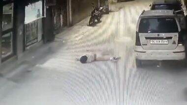 Delhi Shocker: 3-Year-Old Girl’s Fatal Fall from Third-Floor Balcony in Sagarpur Captured on CCTV, Disturbing Video Surfaces