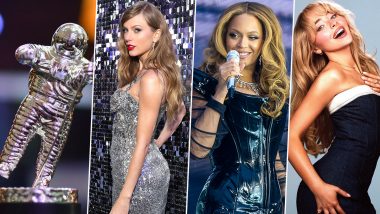 MTV VMA Nomination 2024: Taylor Swift Leads With 10 Nods; Ariana Grande, Sabrina Carpenter, Eminem, and Beyoncé in the Mix – Check Out Full List Here