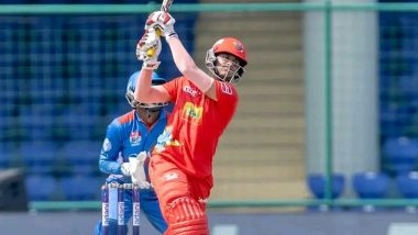 Priyansh Arya Smashes Six Sixes in an Over During South Delhi Superstarz vs North Delhi Strikers DPL T20 2024 (Watch Video)