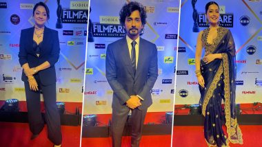 69th Sobha Filmfare Awards South 2024: Jyotika, Raashii Khanna, Siddharth and Others Arrive in Style (View Pics)