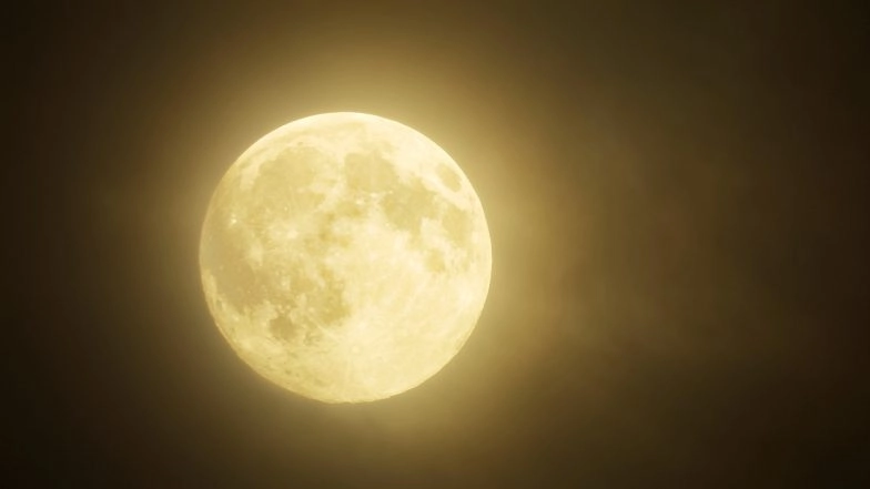 Super Moon on September 17: Super Harvest Moon and Partial Lunar Eclipse To Grace the Skies Tonight in These Continents; Won&rsquo;t Be Visible From India, Check Timings Here