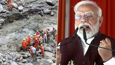 Cloudburst in Himachal Pradesh: PM Narendra Modi Monitoring Situation in Mandi in Wake of Heavy Rains and Cloudbursts in State