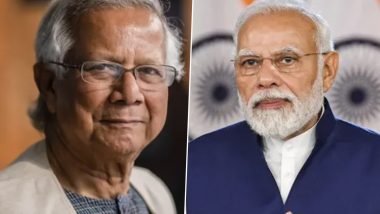 Bangladesh Government Chief Advisor Mohammad Yunus Dials PM Narendra Modi, Assures Protection of Hindus in Country