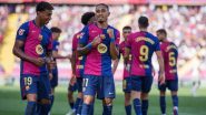 Barcelona vs Las Palmas, La Liga 2024-25 Free Live Streaming Online: How to Watch Spanish League Match Live Telecast on TV & Football Score Updates in IST?