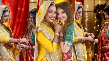 ‘Anupamaa’ x ‘YRKKH’ Mahasangam: Abhira and Anupamaa Come Together for Raksha Bandhan Celebrations (View Pics)