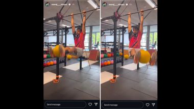 Neeraj Chopra Hits the Gym, Javelin Throw Star Shares Video of His Intense Workout Session After Silver Medal Win at Paris Olympics 2024