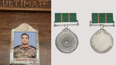 Colonel Manpreet Singh Posthumously Awarded Kirti Chakra on Independence Day 2024, Know All About the Indian Army Officer Killed During Gunfight With Terrorists in Jammu and Kashmir’s Anantnag