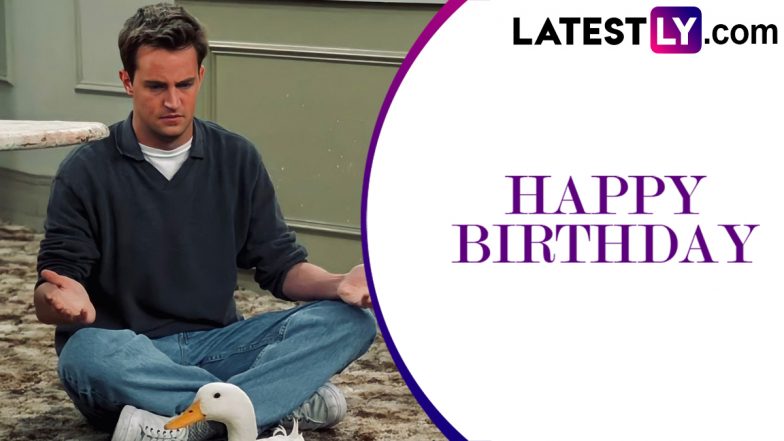 Matthew Perry Birth Anniversary: From &lsquo;Turkey on the Head&rsquo; to &lsquo;One in the Box&rsquo; &mdash; Here Are Few FRIENDS Episodes That Prove Why We All Needed a Pal Like Chandler Bing