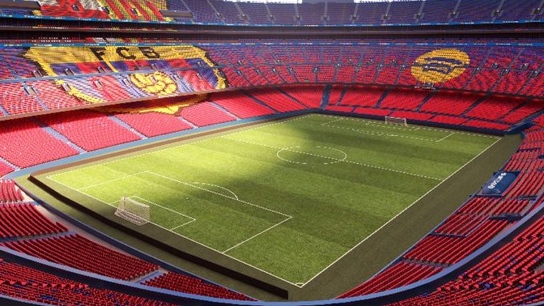 FC Barcelona Shares Photos of New Camp Nou Stadium, Renovated 105,000 Capacity Venue to Have Closed Roof (See Photos)