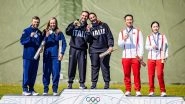Paris Olympics 2024: Italy Wins First Olympic Mixed Team Skeet Gold Medal; Vincent Hancock Settles for Silver