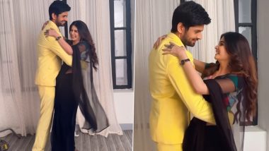 ‘Ghum Hai Kisikey Pyaar Meiin’: Bhavika Sharma Aka Savi Can’t Stop Laughing While Shooting for Romantic Scene With Hitesh Bharadwaj Aka Rajat on Sets (Watch Video)