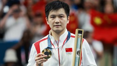 Paris Olympics 2024: World Number Four Fan Zhendong Secures Olympic Gold Medal in Men’s Table Tennis Singles