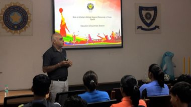 NADA Conducts Anti-Doping Education Program for Women and Men Cricketers at NCA