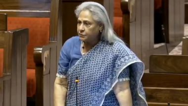 'Main Jaya Amitabh Bachchan...': SP MP, Who Raised Objection Over Use of Her Husband's Name, Engages in Hilarious Banter With Jagdeep Dhankar in Rajya Sabha, Video Goes Viral