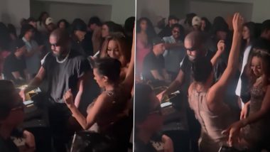 Bianca Censori Shows Off Steamy Dance Moves With Female Partygoer in Front of Kanye West at ‘Vultures 2’ Party in LA (Watch Video)