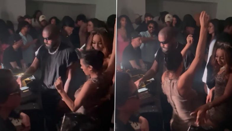 Bianca Censori Shows Off Steamy Dance Moves With Female Partygoer in Front of Kanye West at ‘Vultures 2’ Party in LA (Watch Video)