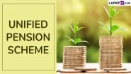 Unified Pension Scheme Gets Centre&rsquo;s Nod: From 50% Assured Pension to Optional Participation, Key Points of UPS Approved by Union Cabinet (Watch Video)