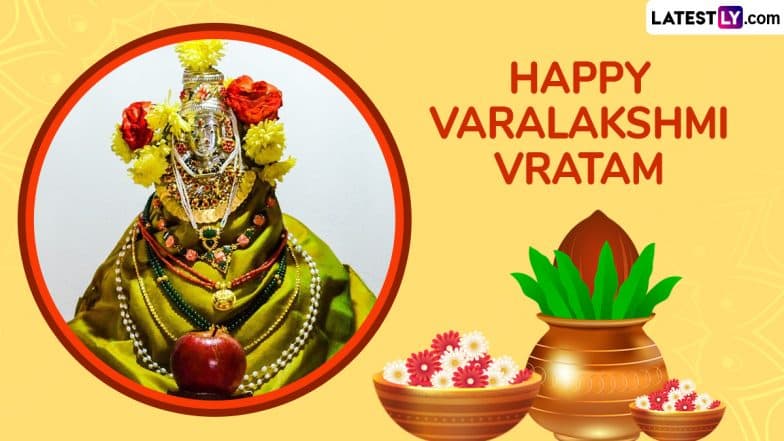 Varalakshmi Vratham 2024 Greetings: WhatsApp Stickers, Images, HD ...