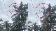 Bird &lsquo;Unfurled&rsquo; Tricolour Stuck During Flag Hoisting Ceremony in Kerala? Different Camera Angle Reveals Another Story (Watch Video)