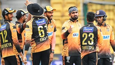 Maharaja Trophy T20 2024 Live Streaming Online Hubli Tigers vs Mysore Warriors: Watch Telecast of KSCA League Cricket Matches on TV and Online