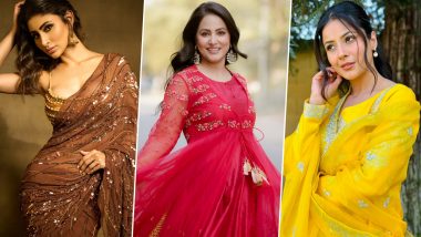 Kajari Teej 2024 Traditional Lookbook: From Shehnaaz Gill To Tejasswi Prakash, Let These Divas Serve You Desi Fashion Inspiration To Ace the Festive Style Game