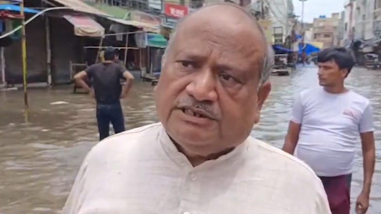 Delhi Rains: Several Parts of National Capital Waterlogged After Fresh Spells of Incessant Rainfall (Watch Video)