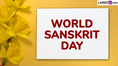 World Sanskrit Day (Sanskrit Diwas) 2024 Date, History and Significance: Know About Viswa Samskrita Dinam, the Day Dedicated to the Ancient Language of Sanskrit