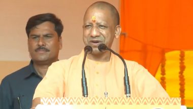 ‘Batenge to Katenge’: Uttar Pradesh CM Yogi Adityanath Makes Strong Unity Pitch at Agra Rally (Watch Video)