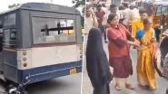 Hyderabad: Drunk Woman Hurls Beer Bottle at RTC Bus, Throws Snake on Female Conductor After Driver Ignores Her Signal To Halt Vehicle at Vidya Nagar Bus Stop, Arrested