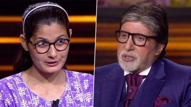 ‘Kaun Banega Crorepati 16’: Nareshi Meena Becomes First Contestant To Attempt the INR 1 Crore Question This Season (Watch Promo)