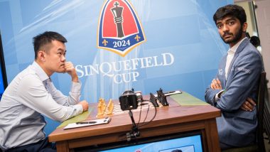 India’s Dommaraju Gukesh Plays Out Draw Against Reigning World Champion Ding Liren in First Round of Sinquefield Cup 2024