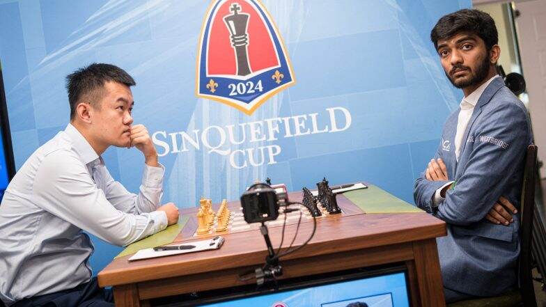 Sinquefield Cup 2024: Dommaraju Gukesh Plays Out Draw Against Ding Liren in First Round 