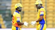 Maharaja Trophy 2024: Mangaluru Dragons Register Resounding Win Against Shivamogga Lions Despite Abhinav Manohar&rsquo;s Half-Century