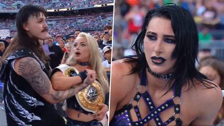 SummerSlam 2024: Dominik Mysterio Chooses Liv Morgan Over Rhea Ripley, Costs ‘Mami’ Women’s World Title at Mega Event (Watch Video)